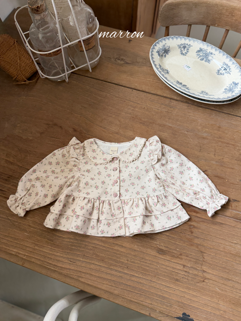 韓國童裝 26秋| MA15 French Blouse 上衣