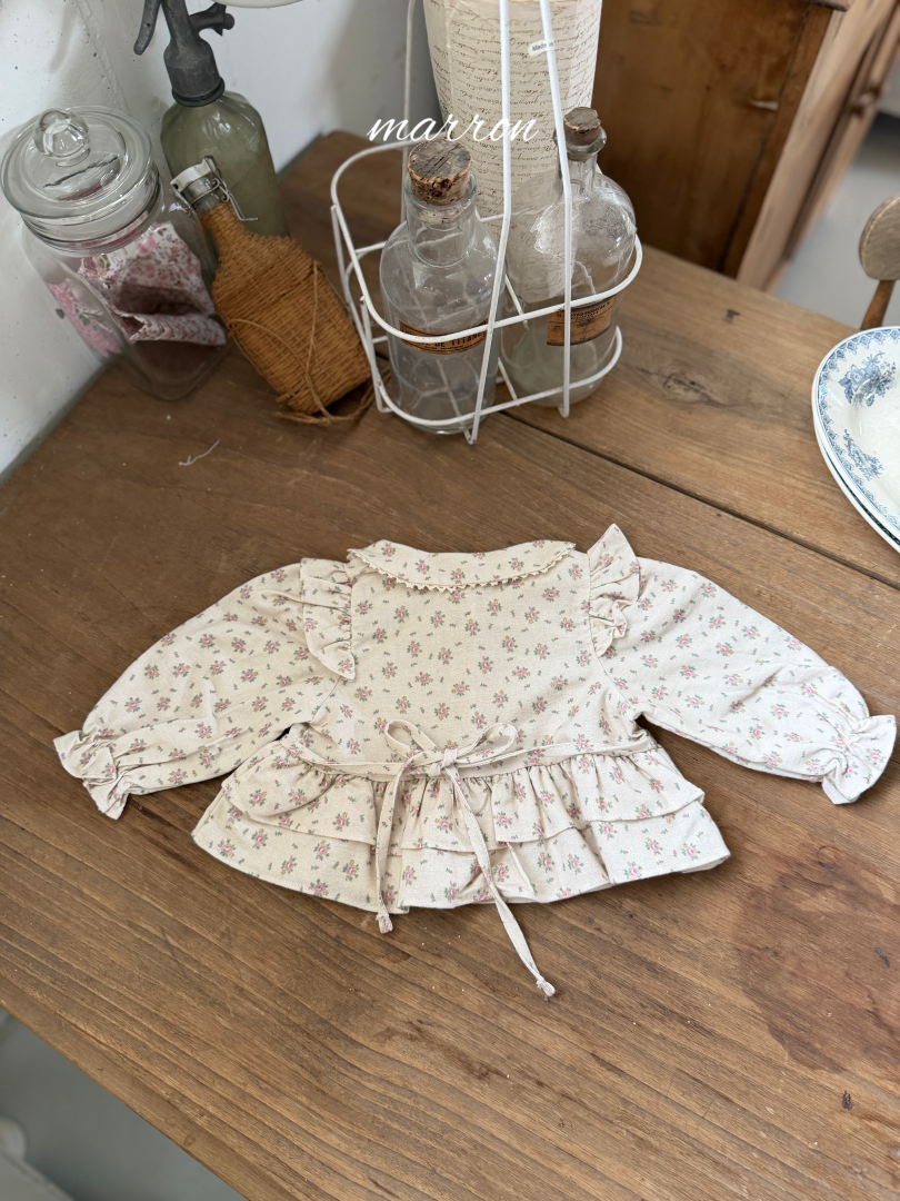 韓國童裝 26秋| MA15 French Blouse 上衣