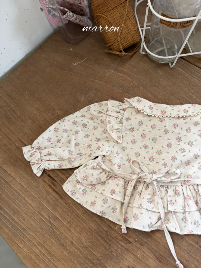 韓國童裝 26秋| MA15 French Blouse 上衣