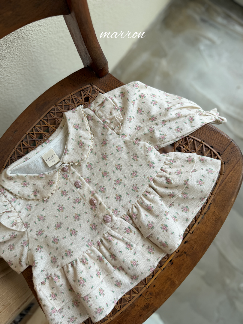韓國童裝 26秋| MA15 French Blouse 上衣