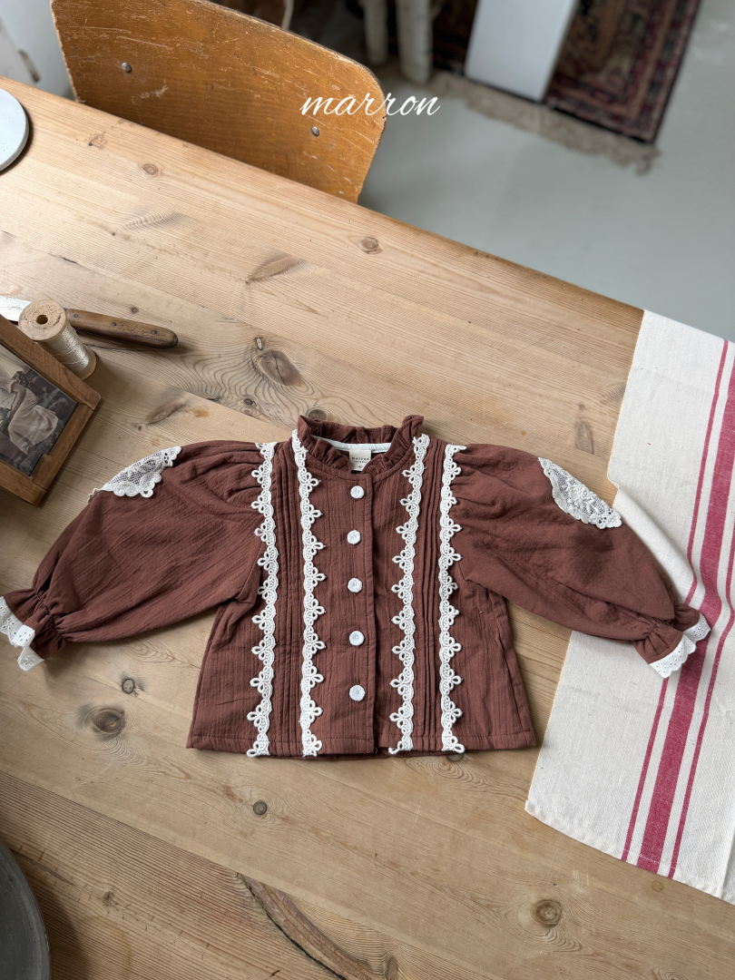 韓國童裝 26秋| MA17 Motive Blouse 上衣
