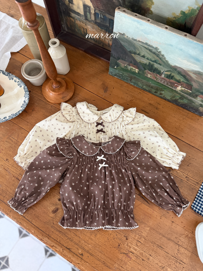 韓國童裝 26秋| MA18 Shine Blouse 上衣