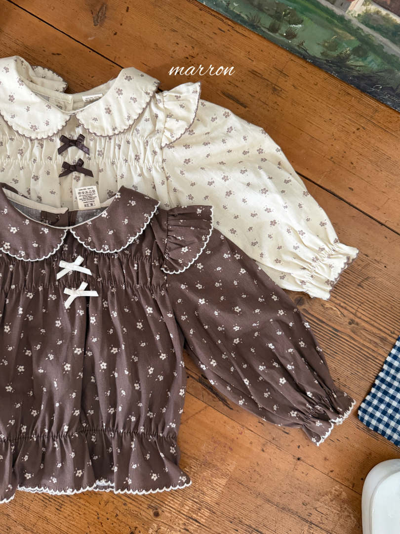 韓國童裝 26秋| MA18 Shine Blouse 上衣