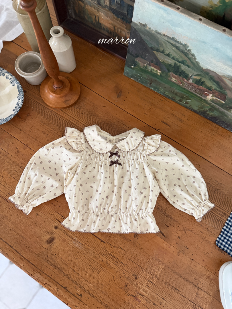 韓國童裝 26秋| MA18 Shine Blouse 上衣