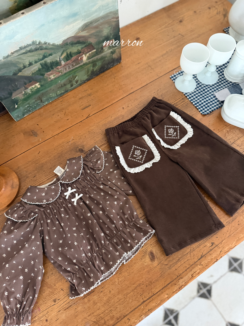 韓國童裝 26秋| MA18 Shine Blouse 上衣
