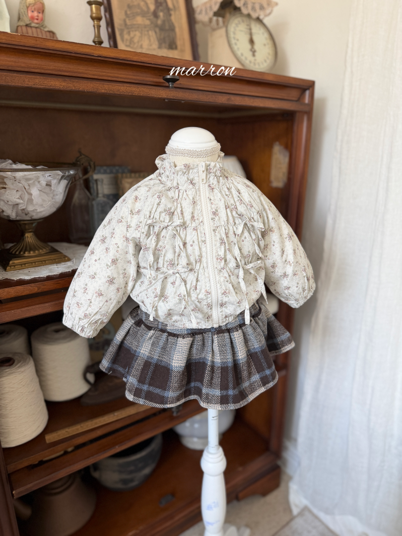 韓國童裝 26秋| MA03 Ribbon Windbreaker 外套