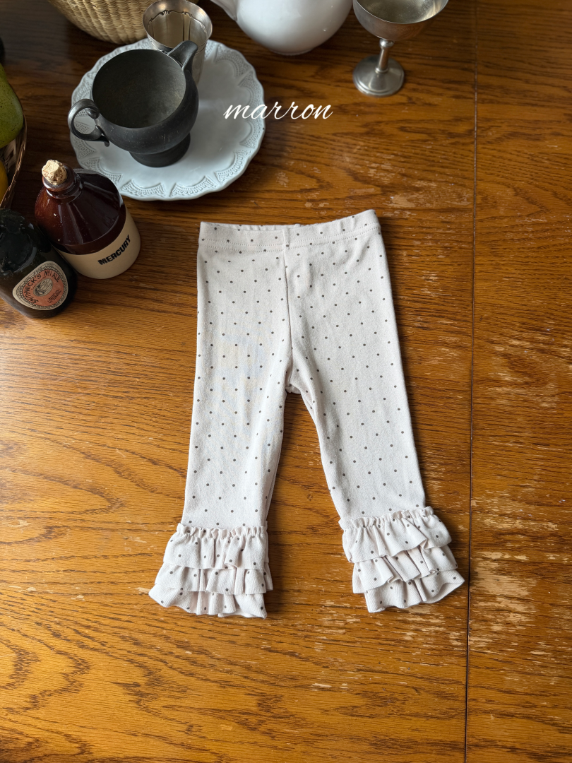 韓國童裝 26秋| MA21 Dot Leggings 褲子