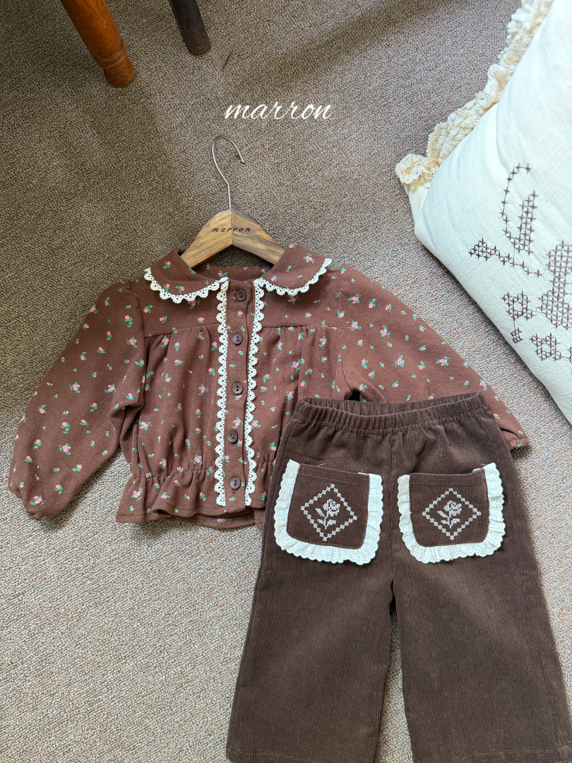 韓國童裝 26秋| MA23 Rose Pants 褲子