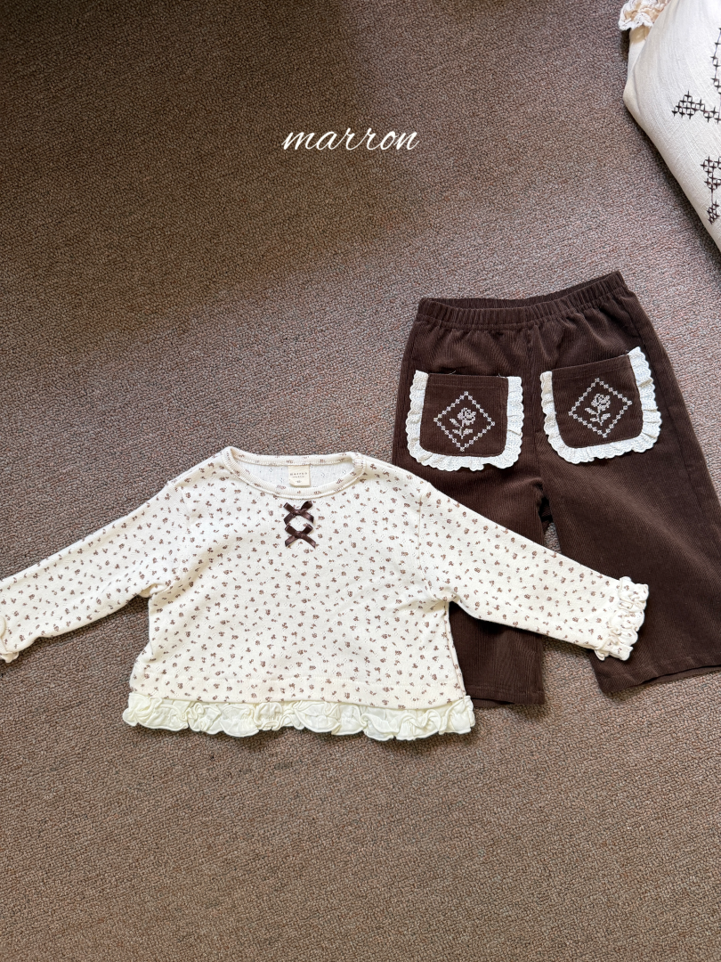 韓國童裝 26秋| MA11 Frill Tee 上衣