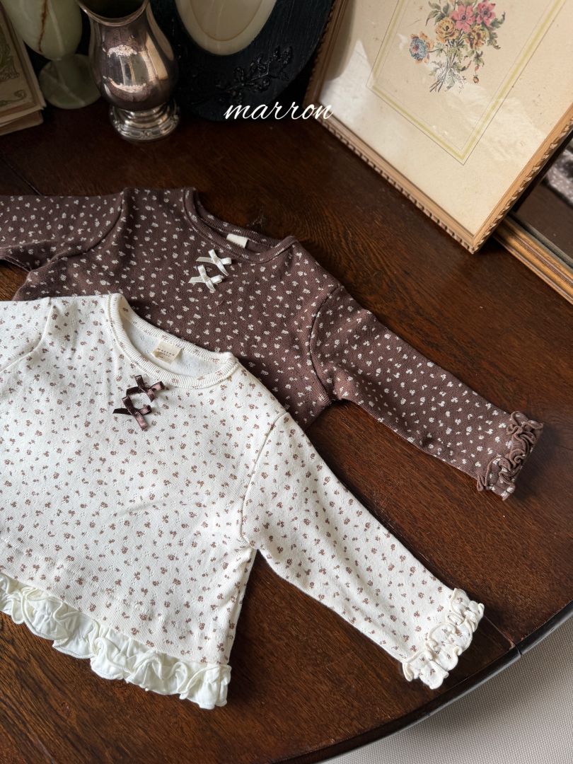 韓國童裝 26秋| MA11 Frill Tee 上衣