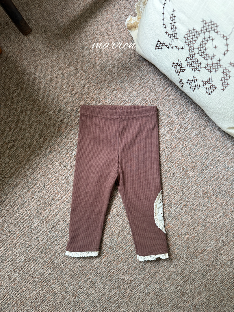 韓國童裝 26秋| MA20 Bonjour Leggings 褲子