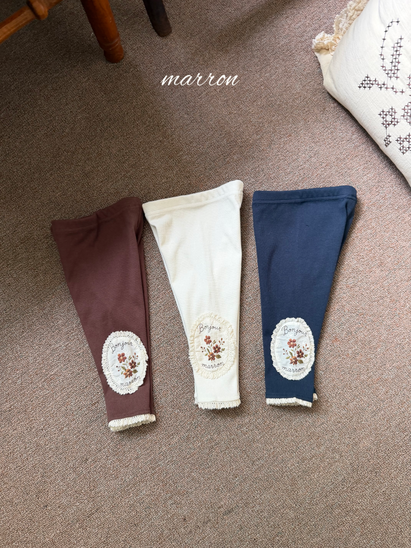 韓國童裝 26秋| MA20 Bonjour Leggings 褲子