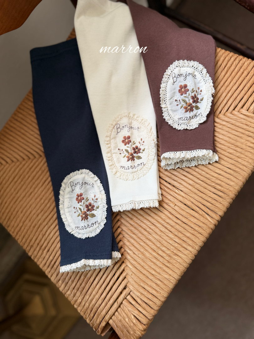 韓國童裝 26秋| MA20 Bonjour Leggings 褲子