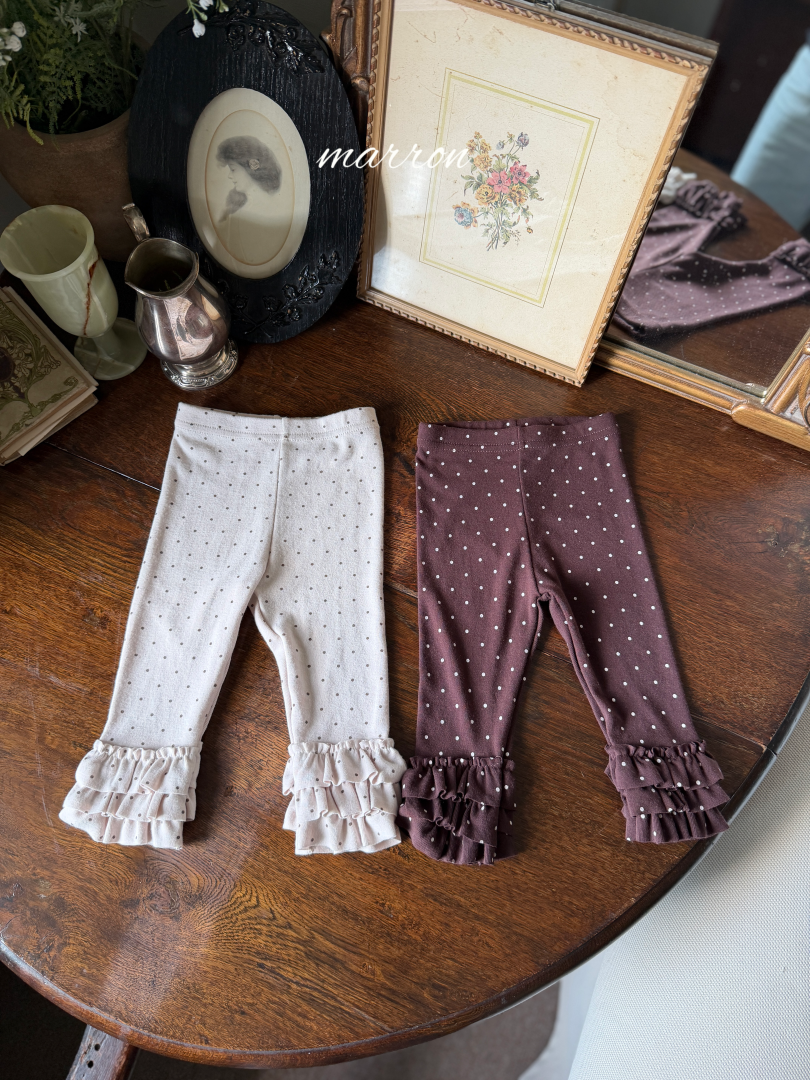 韓國童裝 26秋| MA21 Dot Leggings 褲子