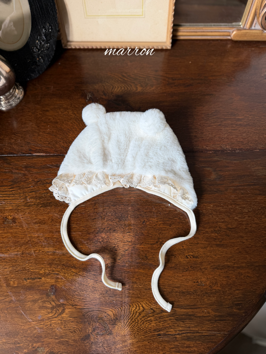 韓國童裝 26秋| MA54 Bear Bonnet 配飾