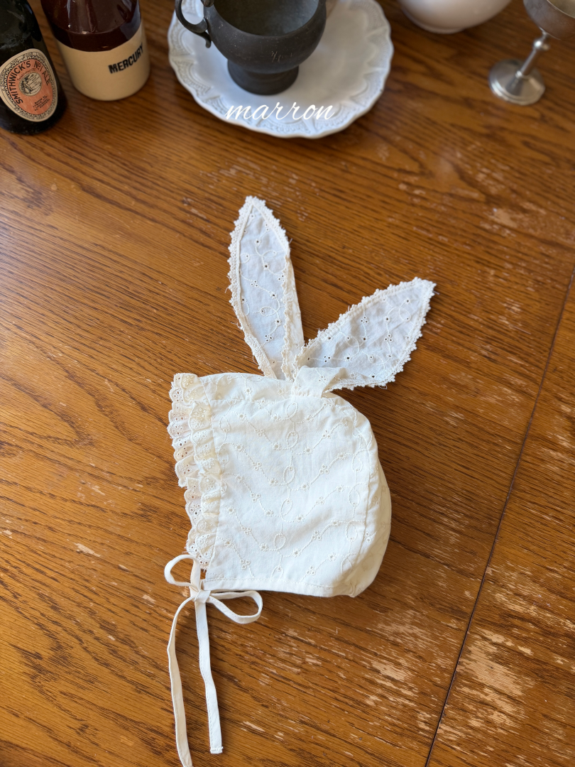 韓國童裝 26秋| MA59 Bunny Bonnet 配飾