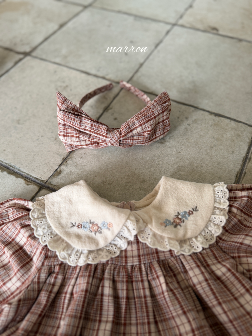 韓國童裝 26秋| MA28 Chapel Dress 連衣裙