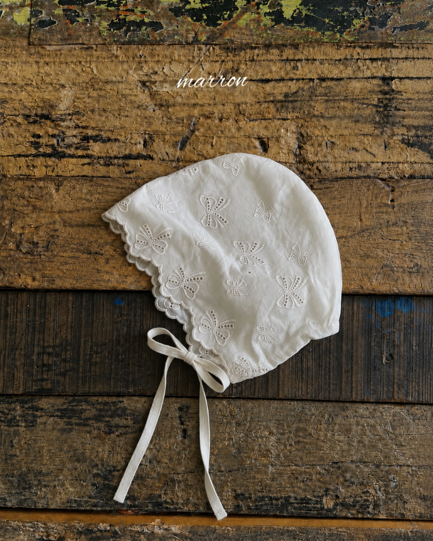 韓國童裝 26秋| MA68 Ribbon Bonnet 配飾
