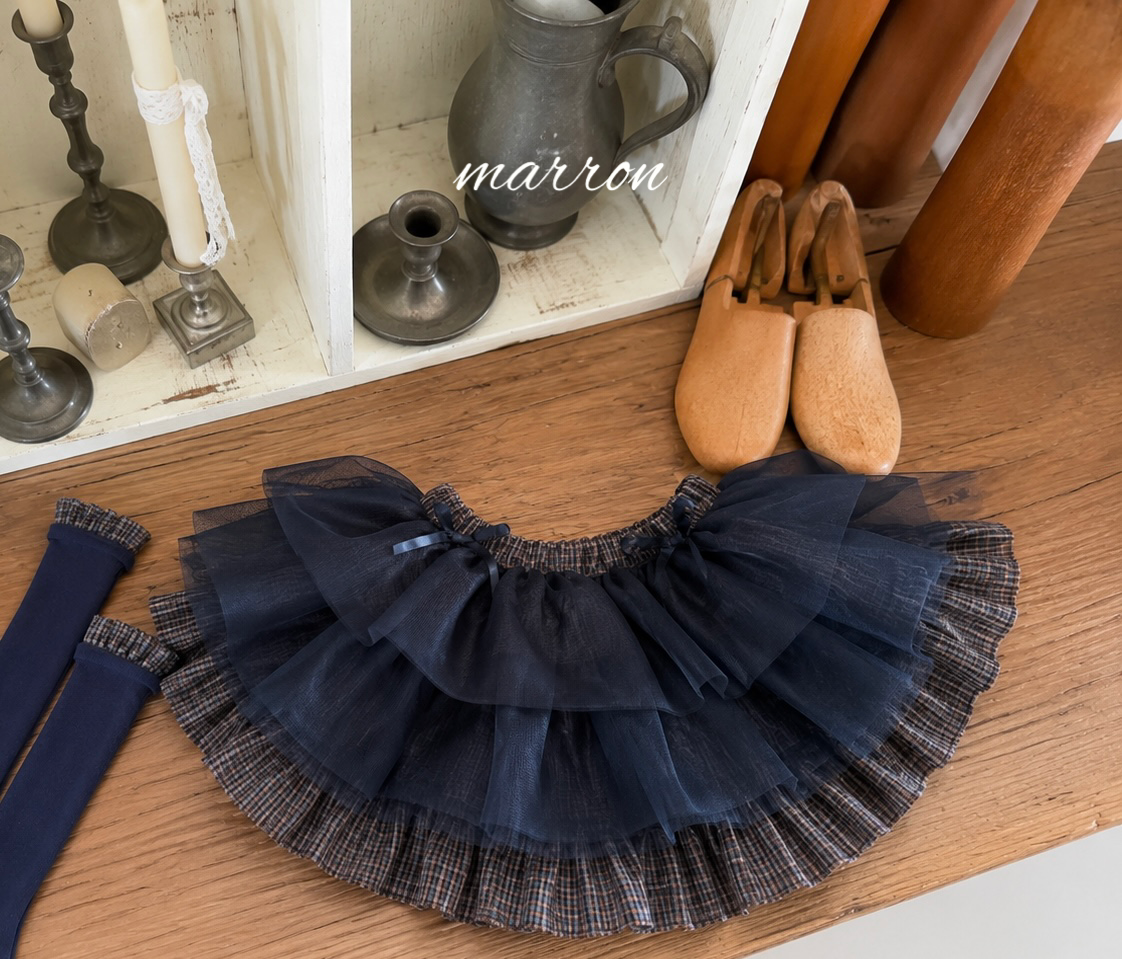 韓國童裝 26秋| MA26 Maple Skirt 裙子