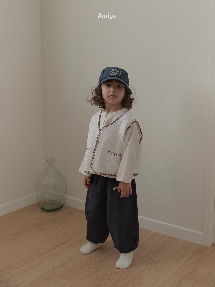 韓國童裝 26秋| AM31 Bibi Gojaengi Pants 長褲 (80-120)