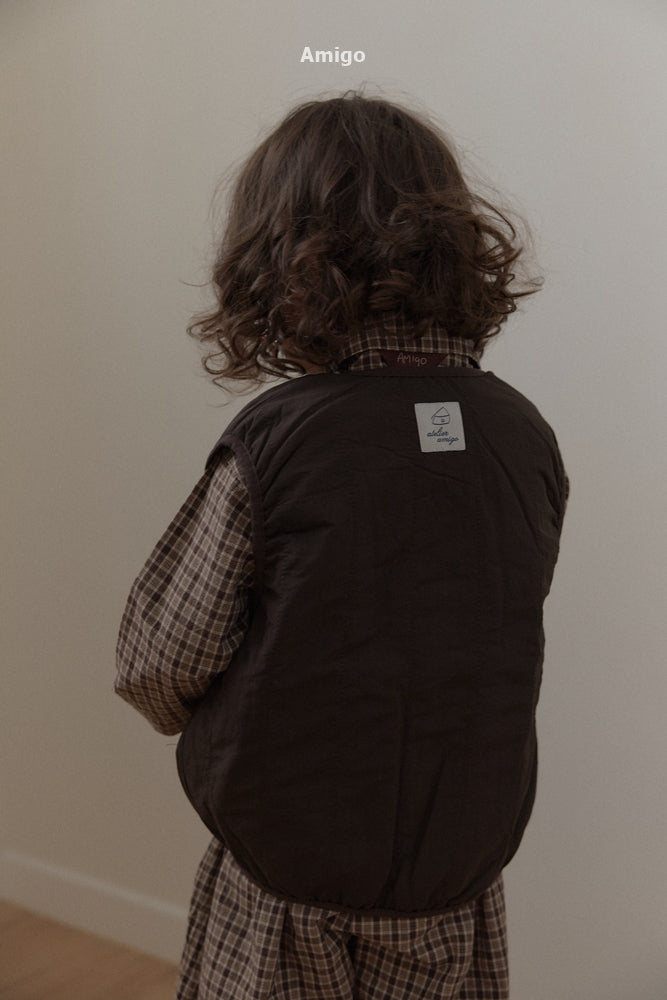 韓國童裝 26秋| AM02 Balen Quilted Vest 背心  (80-120)