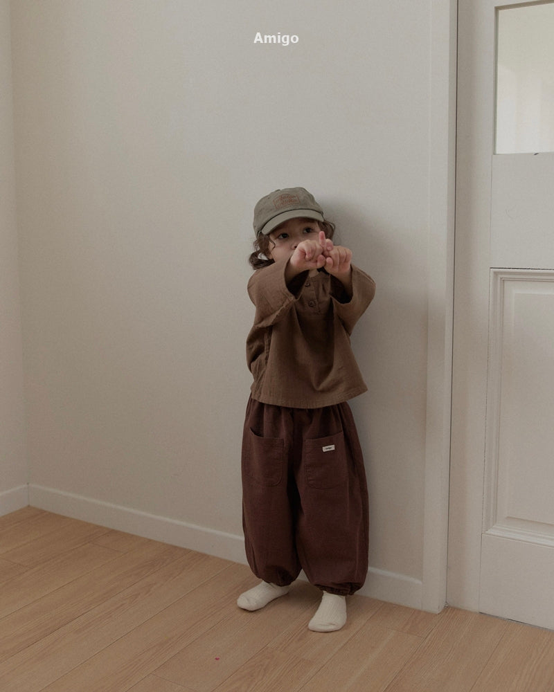 韓國童裝 26秋| AM31 Bibi Gojaengi Pants 長褲 (80-120)