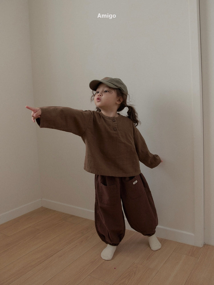 韓國童裝 26秋| AM31 Bibi Gojaengi Pants 長褲 (80-120)