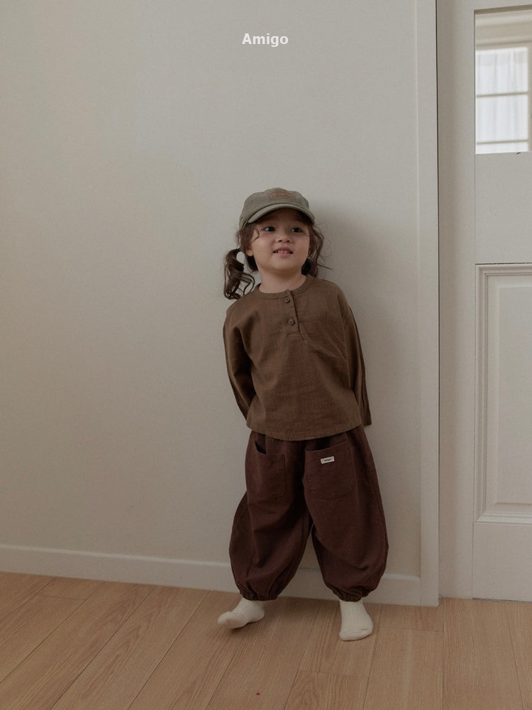 韓國童裝 26秋| AM31 Bibi Gojaengi Pants 長褲 (80-120)