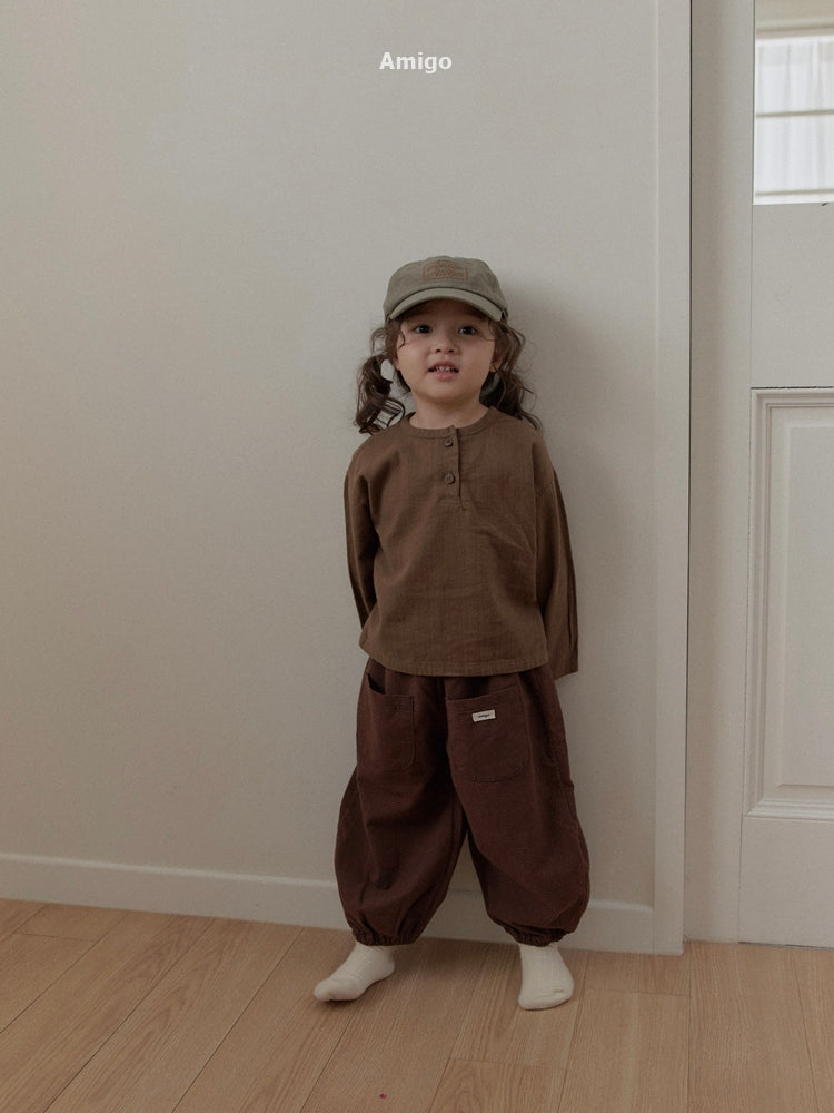 韓國童裝 26秋| AM31 Bibi Gojaengi Pants 長褲 (80-120)