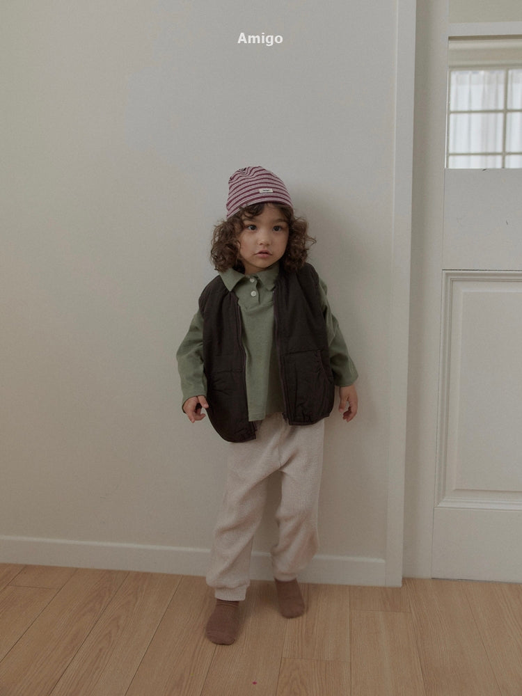韓國童裝 26秋| AM02 Balen Quilted Vest 背心  (80-120)