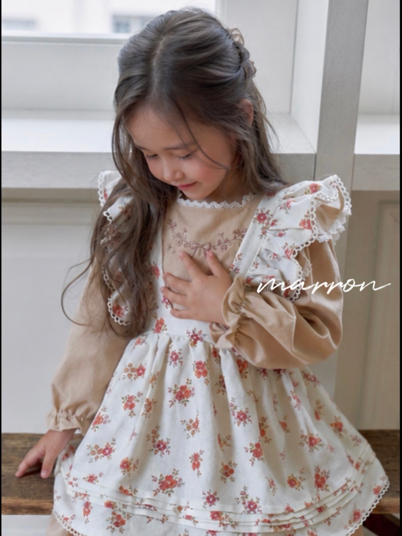 韓國童裝 26秋| MA32 Bouquet Dress 連衣裙