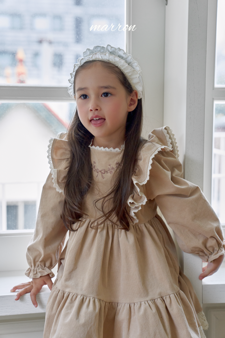 韓國童裝 26秋| MA32 Bouquet Dress 連衣裙