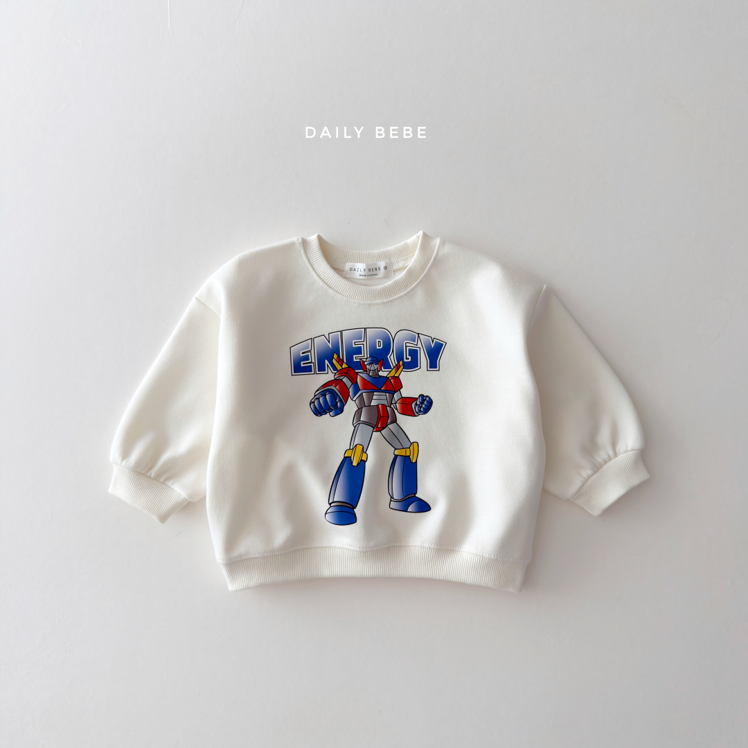 韓國童裝 26秋| DD28 Robot Sweatshirt 衛衣