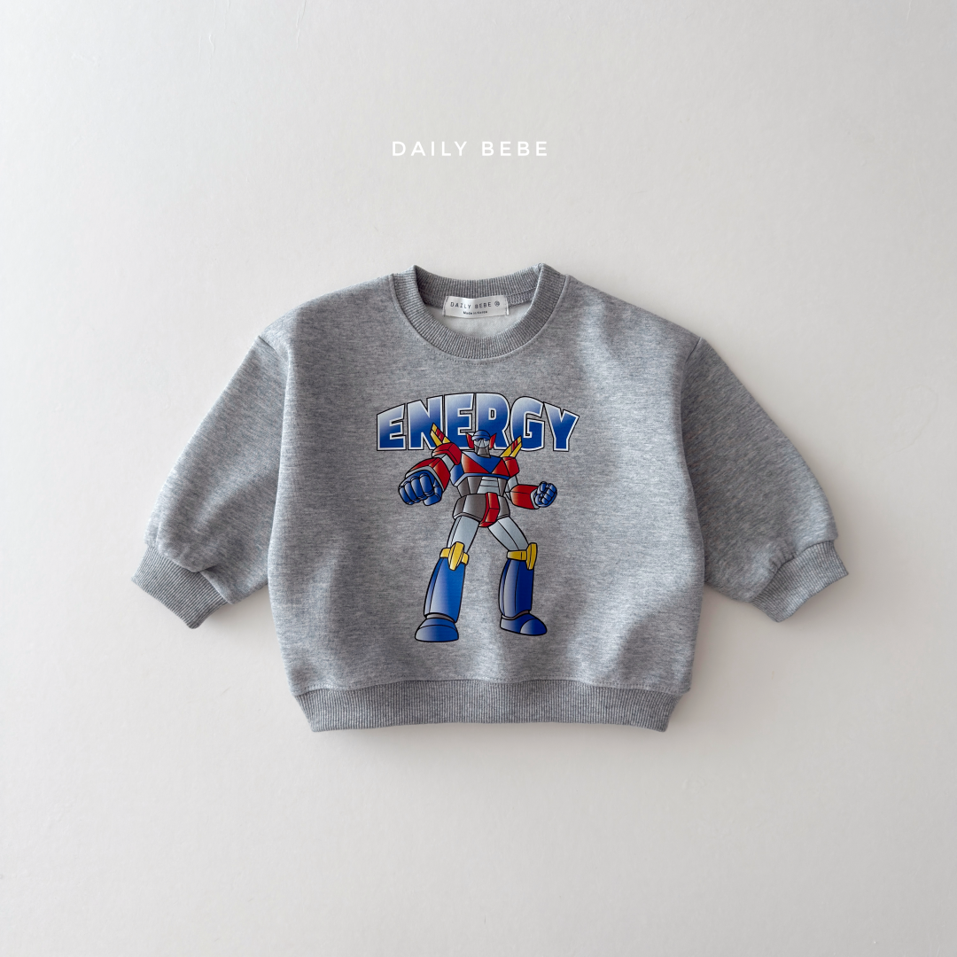 韓國童裝 26秋| DD28 Robot Sweatshirt 衛衣