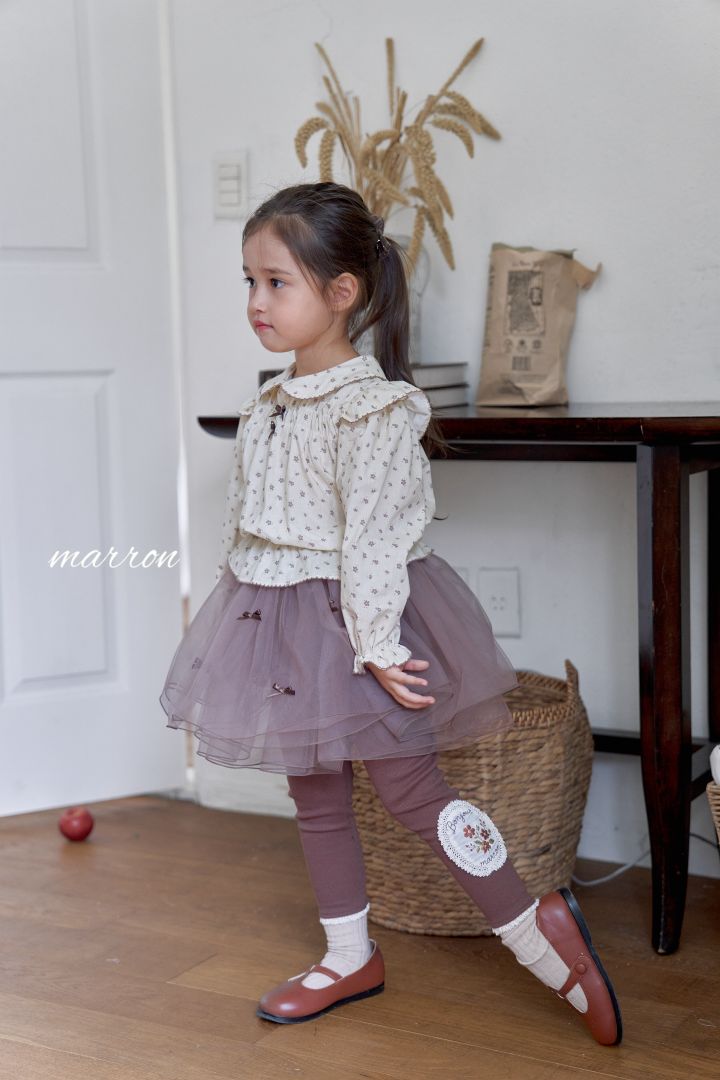 韓國童裝 26秋| MA15 French Blouse 上衣