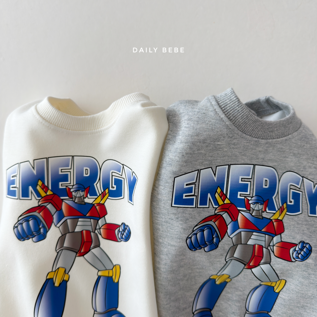 韓國童裝 26秋| DD28 Robot Sweatshirt 衛衣