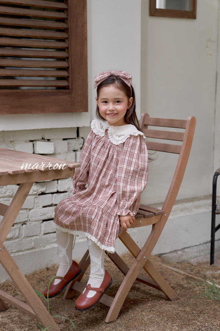 韓國童裝 26秋| MA28 Chapel Dress 連衣裙