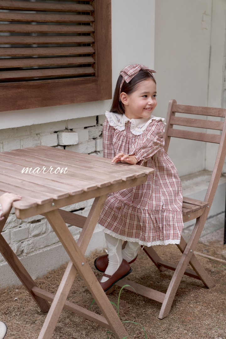 韓國童裝 26秋| MA28 Chapel Dress 連衣裙