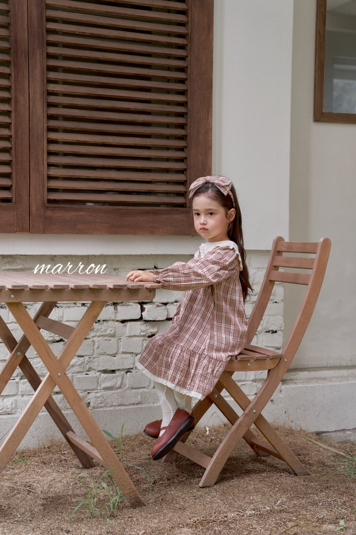 韓國童裝 26秋| MA28 Chapel Dress 連衣裙