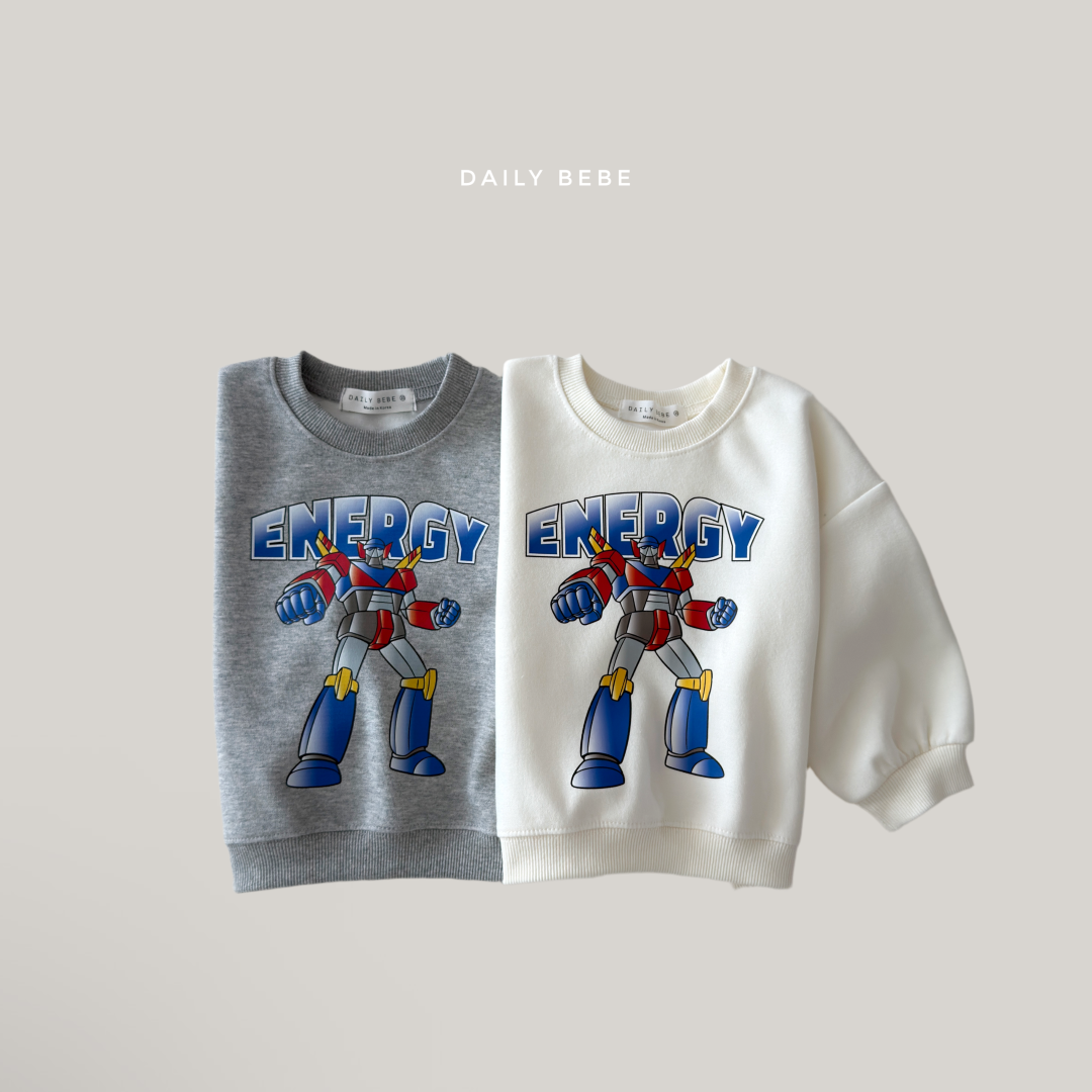 韓國童裝 26秋| DD28 Robot Sweatshirt 衛衣