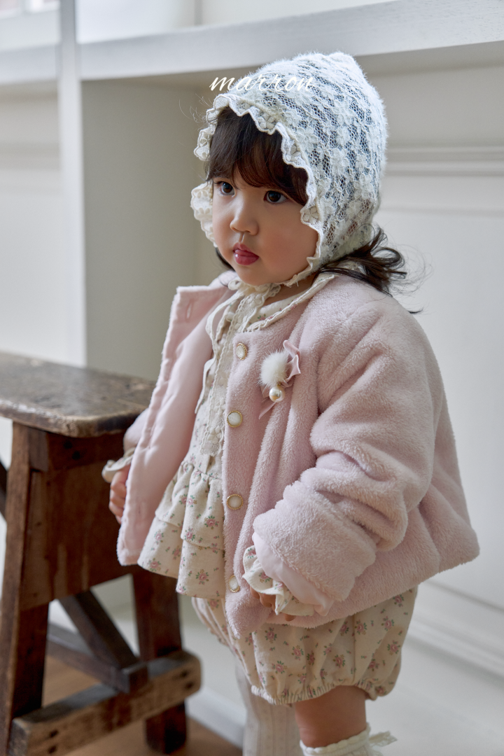 韓國童裝 26秋| MA05 Elle Fur Jacket 外套