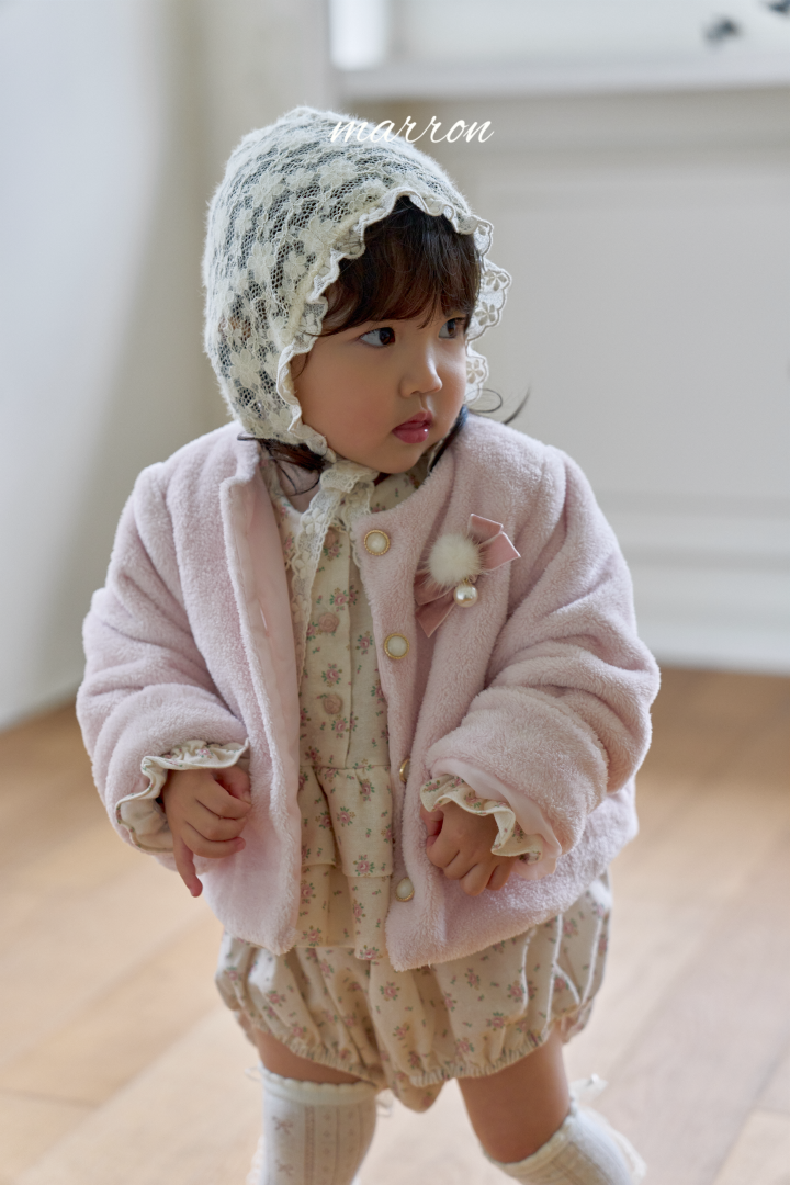 韓國童裝 26秋| MA05 Elle Fur Jacket 外套