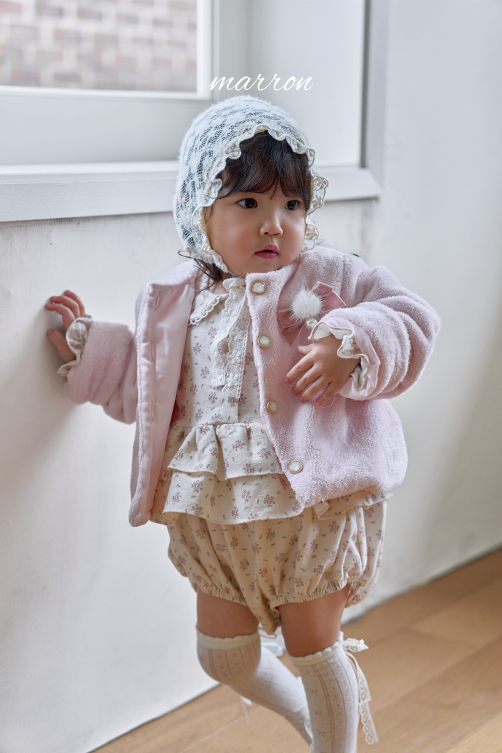 韓國童裝 26秋| MA05 Elle Fur Jacket 外套