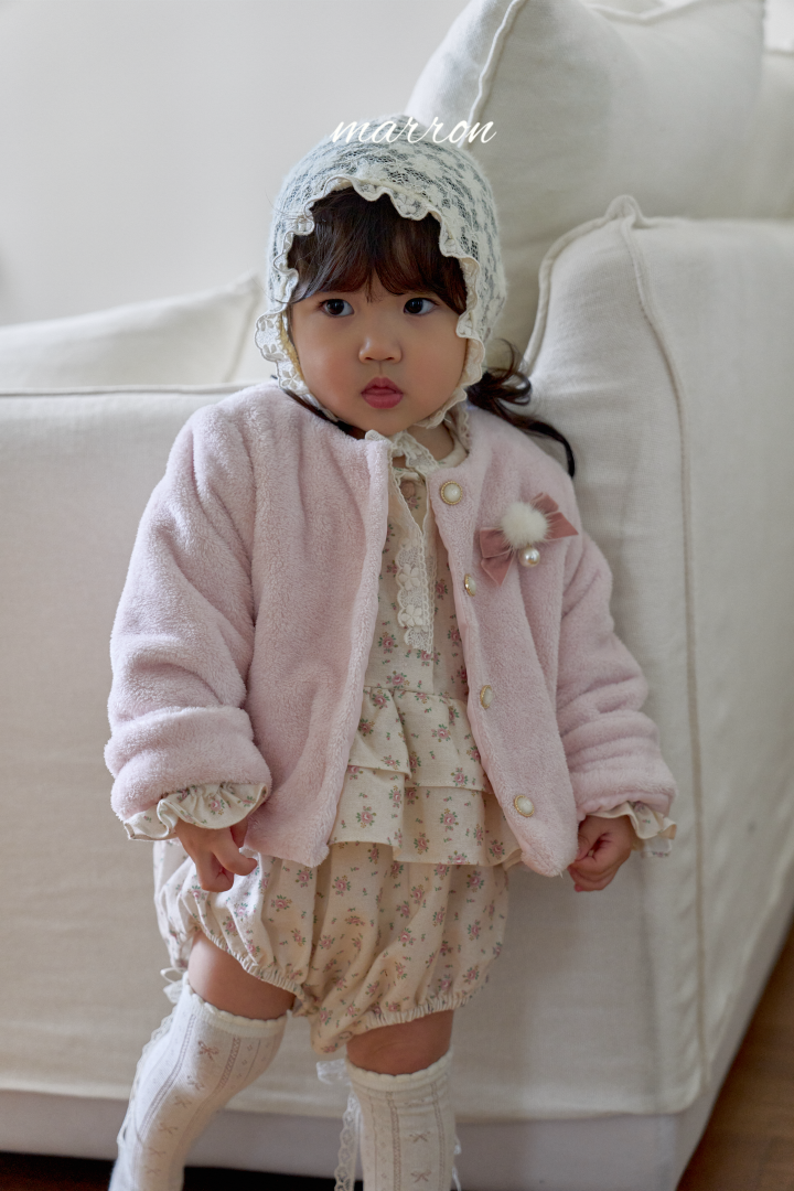 韓國童裝 26秋| MA05 Elle Fur Jacket 外套