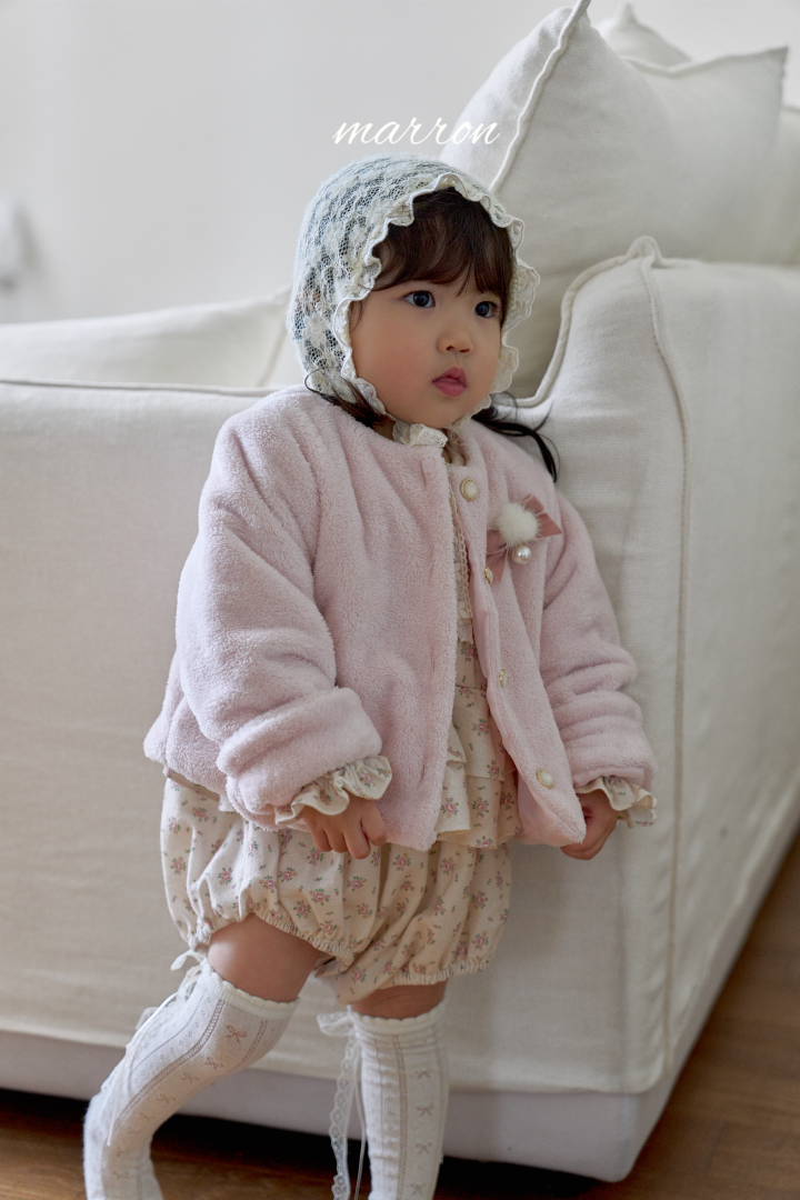 韓國童裝 26秋| MA05 Elle Fur Jacket 外套