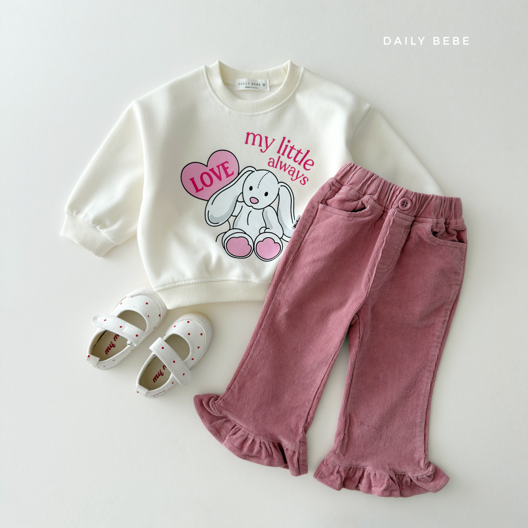韓國童裝 26秋| DD44 Corduroy Bootcut Pants 長褲