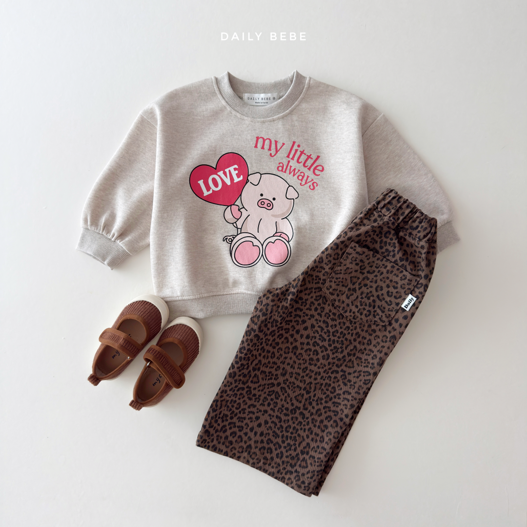 韓國童裝 26秋| DD23 My Little Sweatshirt 衛衣