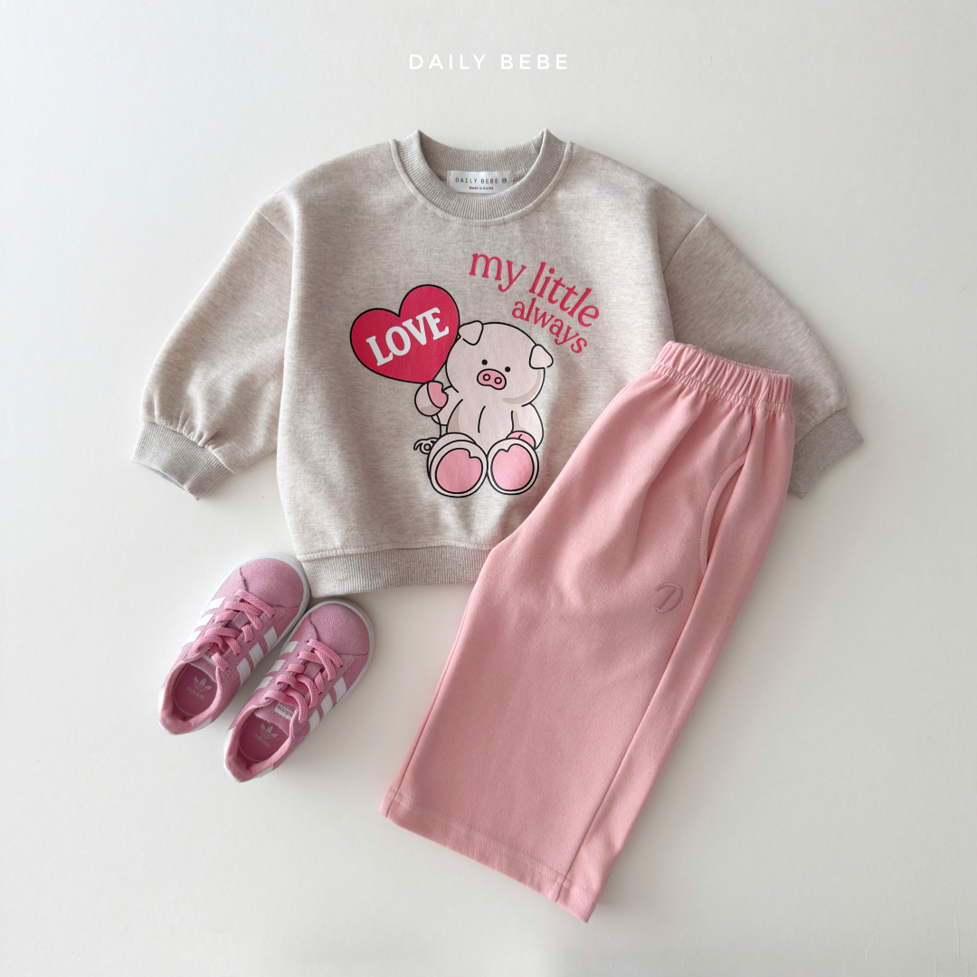 韓國童裝 26秋| DD23 My Little Sweatshirt 衛衣