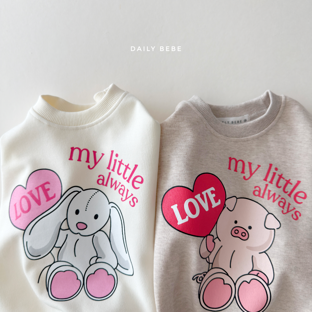 韓國童裝 26秋| DD23 My Little Sweatshirt 衛衣