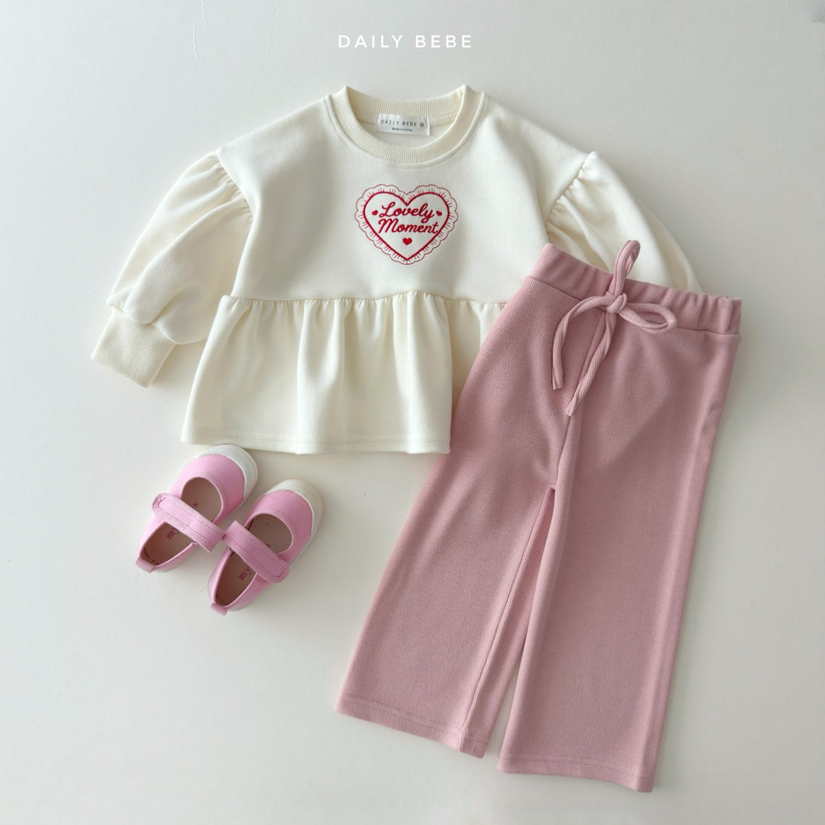 韓國童裝 26秋| DD29 Lovely Moment Tee 上衣